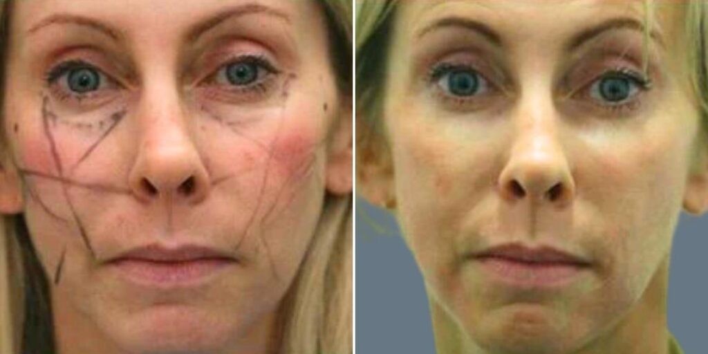 Face Cheek Enhancement Female Pre2024 010 Before And After